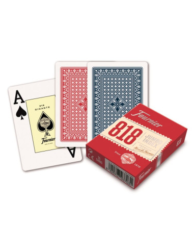 NAIPES POKER Nº 818 55 CARTAS 1X12