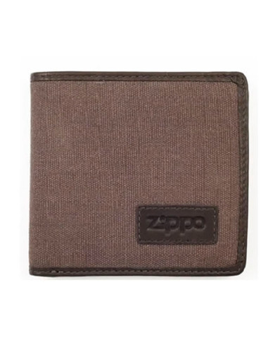 BILLETERO ZIPPO MENS WALLET MOCCA  11,5X10CM . 1UD