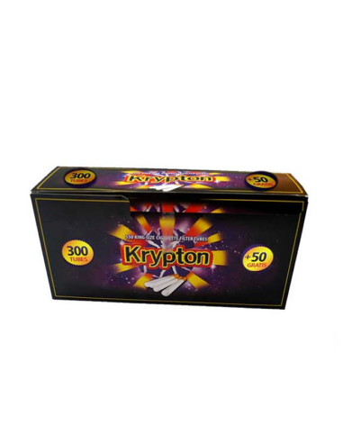 TUBOS KRYPTON 350 UNIDADES PACKS 5 ESTUCHES (1 CAJÓN 6 PACKS) 1X30