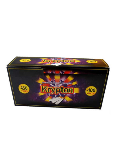 TUBOS KRYPTON 550 1 PACKS 3 ESTUCHES (CAJON 8 PACKS) 1X24