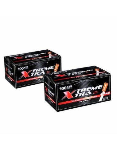 TUBOS XTREME XTRA 125 1 CAJÓN 20UDS