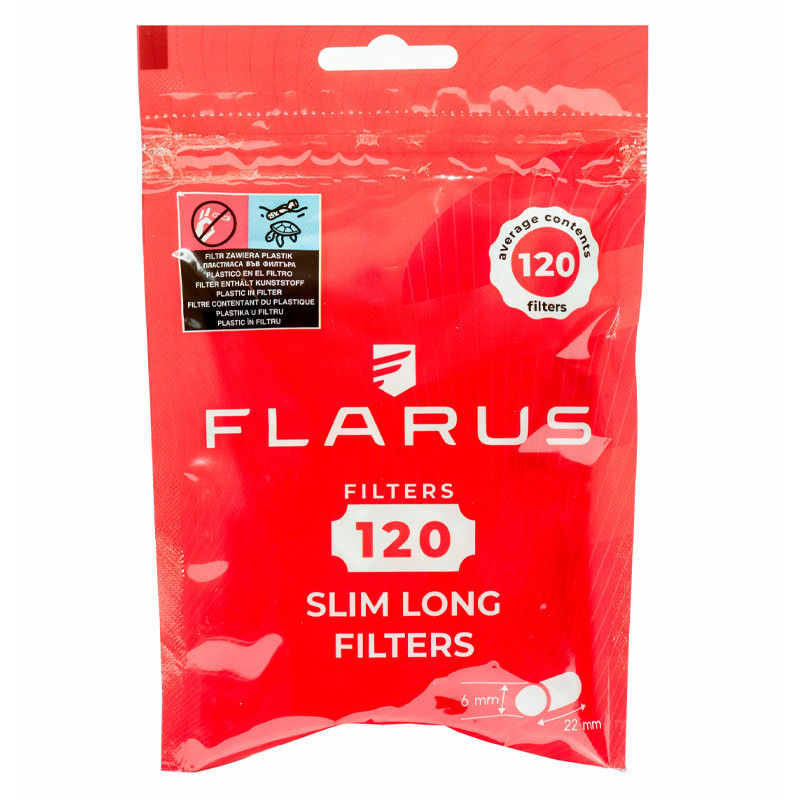 FILTROS FLARUS 120 SLIM LONG 1X24