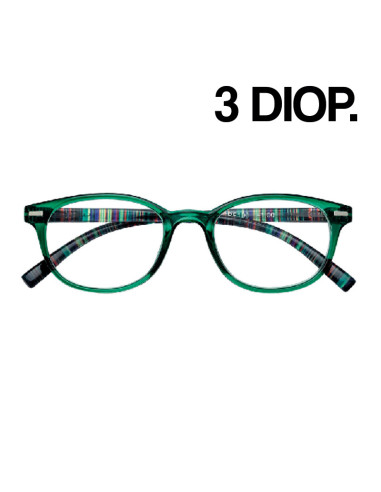 GAFAS ZIPPO LECTURA 31Z-B19-GRE300 3 DIOP VERDE 1UD