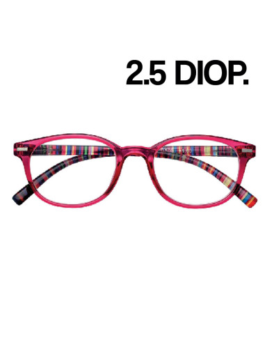 GAFAS ZIPPO LECTURA 31Z-B19-RED250 2.5 DIOP ROJA 1UD