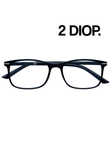 GAFAS ZIPPO LECTURA 31Z-B24-BLK 2 DIOP. NEGRO 1UD